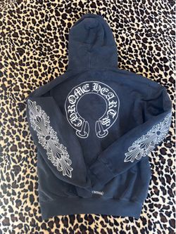 authentic chrome hearts horseshoe hoodie🖤🤍