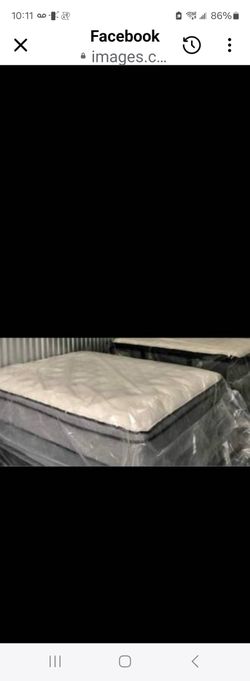 Queen bed pillow top can deliver new