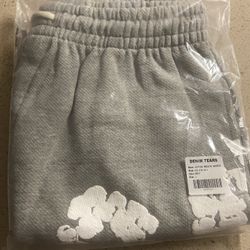 Denim Tear Shorts Grey