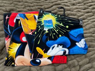Disney, Beach Towel, 28in x 58in, Vertical Stack Beach Towel