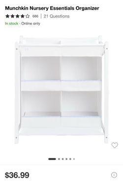 Nursery organizer