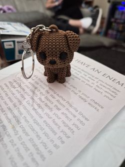 Cute little dog Keychain