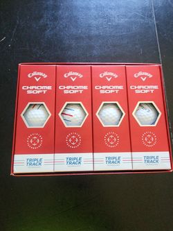 Callaway Chrome Soft golf balls New