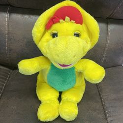 Vintage Barney And Friends BJ Plush Dinosaur Stuffed Animal Toy