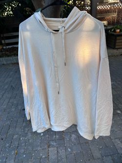 Lightweight Hoodie with Drawstring size M