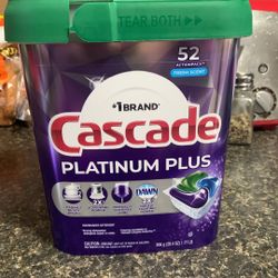 Cascade Platinum Plus Dishwasher Pods-1 Item!($21.94+ Valve 