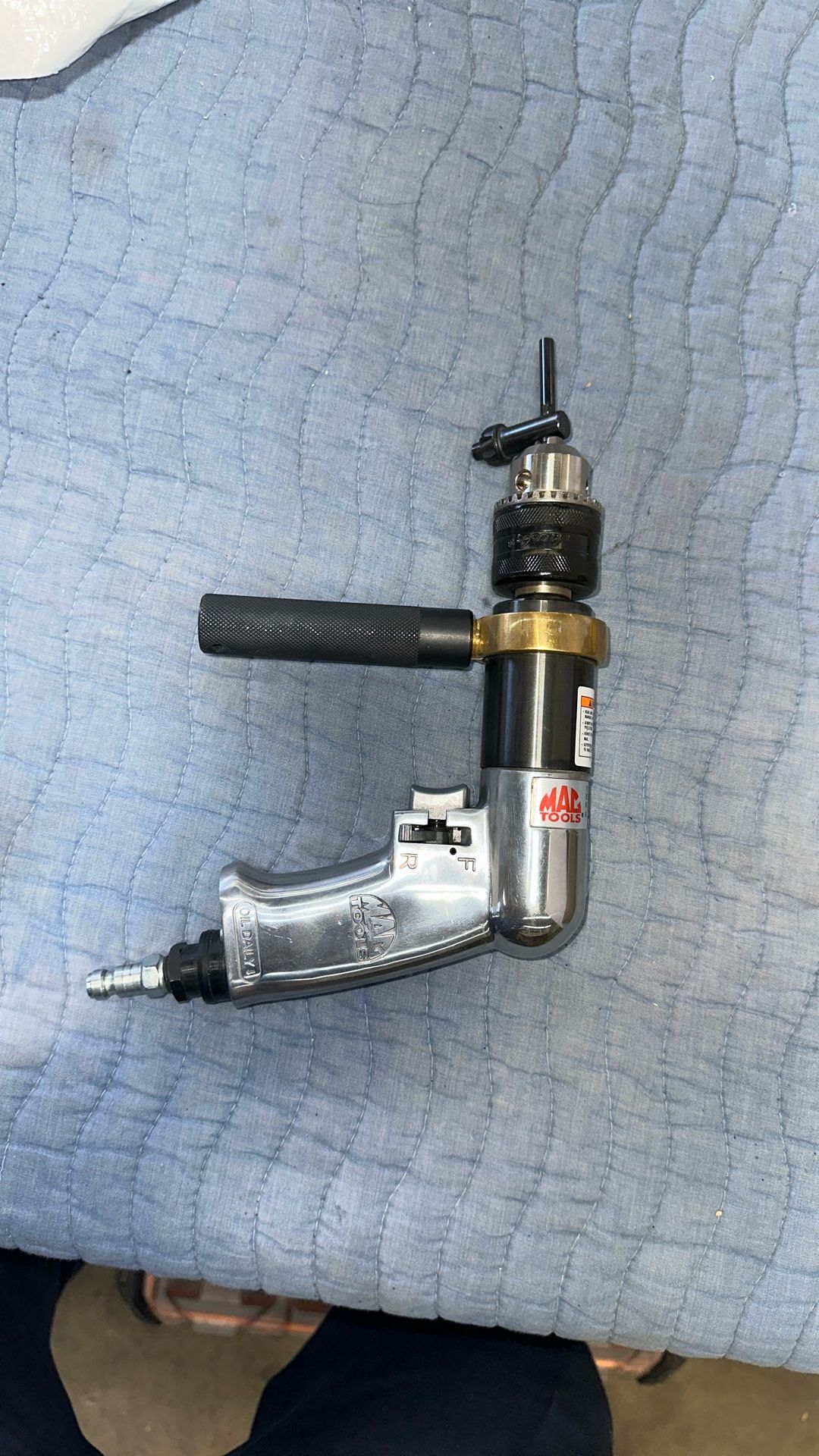 MAC Tools 1/2" Reversible Pnuematic Air Drill AD590 NEW