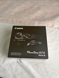 Canon G7X Mark iii Camera
