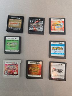 Nintendo DS Pokémon games (pending sale)