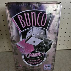 Bunco New Sealed Metal Tin Game