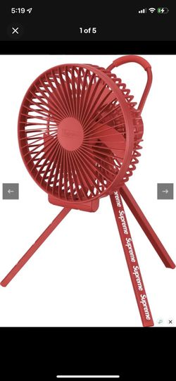 SOLD OUTSupreme x Cargo Container Electric Fan|Red|FW23|CONFIRMED