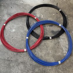 100’ #8 Black, Red, and Blue Stranded Wire