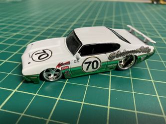 1/64 1970 Oldsmobile 442 Race car Jada Toys