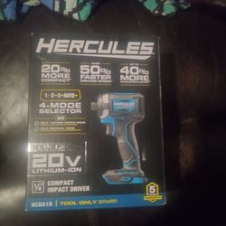 20 volt hercules impact drills