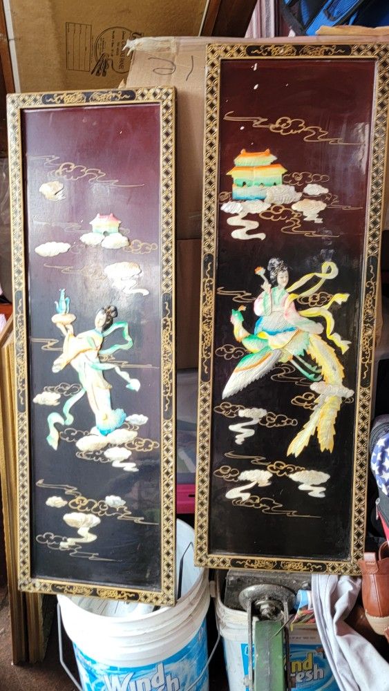 Tall Chinese Picture Art