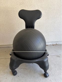 Balance ball chair