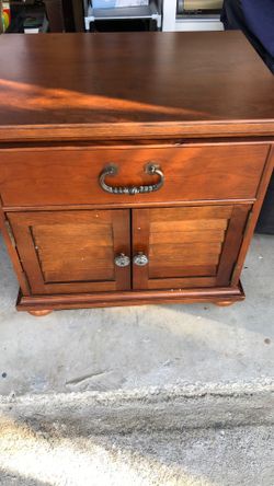 Wooden Night Stand