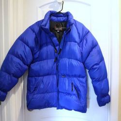 Down Puffer Jacket -- Adult Size Large