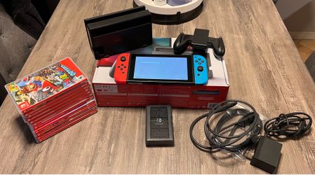 Nintendo Switch with Games
