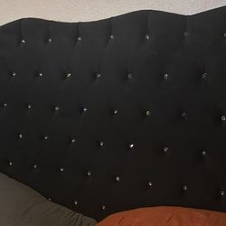 Queen size bedframe/foot Board
