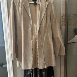 Vintage BeBe suede Leather Jacket 