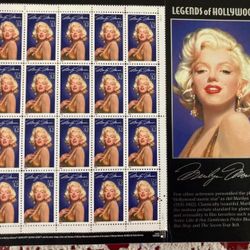 Legends Of Hollywood  Commemorative Stamp