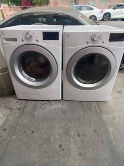 KENMORE WASHER AND GAS DRYER SET FRONT LOAD, SIDE BY SIDE OR STACKED