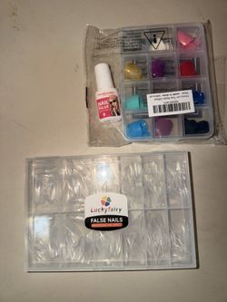 New Press on Toe Nails & Nail Tips / Price is for Both