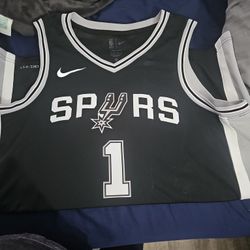  WEMBANYAMA  SAN ANTONIO SPURS JERSEY