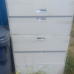 Large Office Style Filing Cabinet 