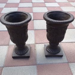 New Flower Pots Made Out Of Cement Perfect Gift 💝 