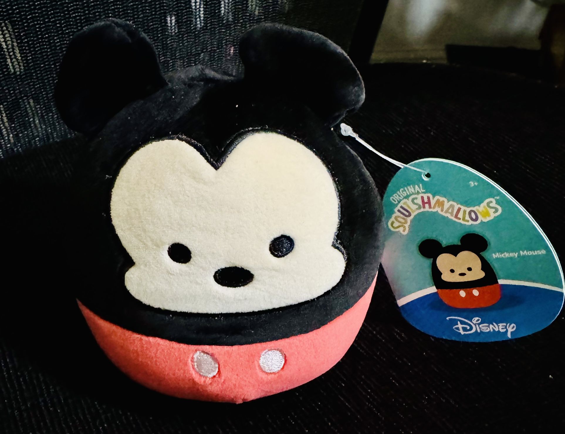 New with Tags: Authentic 5 inch Squishmallow Plush Disney Mickey Mouse Jazwares Kelly Toy