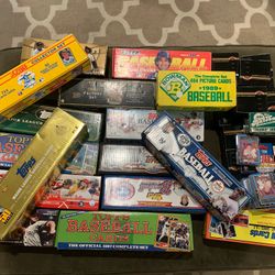 Box Full Of Baseball Cards and Sets 1(contact info removed)