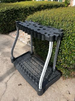 Rubbermaid Garage & Garden Tool Organizer Rack