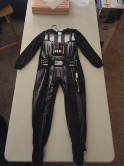 Darth Vader Footie Pajamas Boys size 8