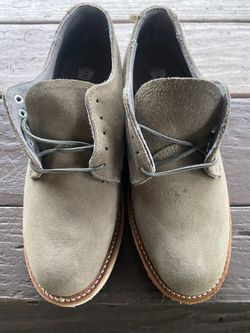 Made With Rest Suede Derby Shoes