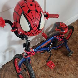 Kids Bike With Helmet