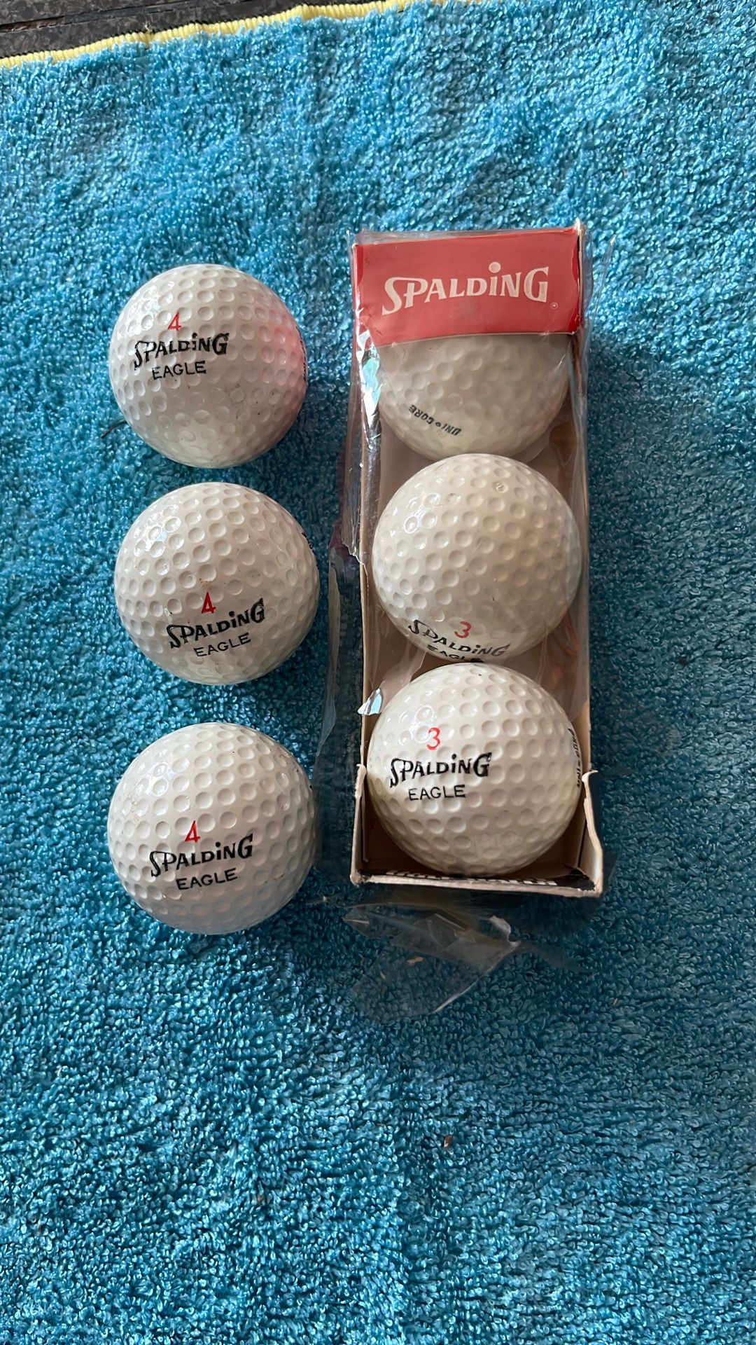 Spalding Eagle Uni-Core model Golf Balls