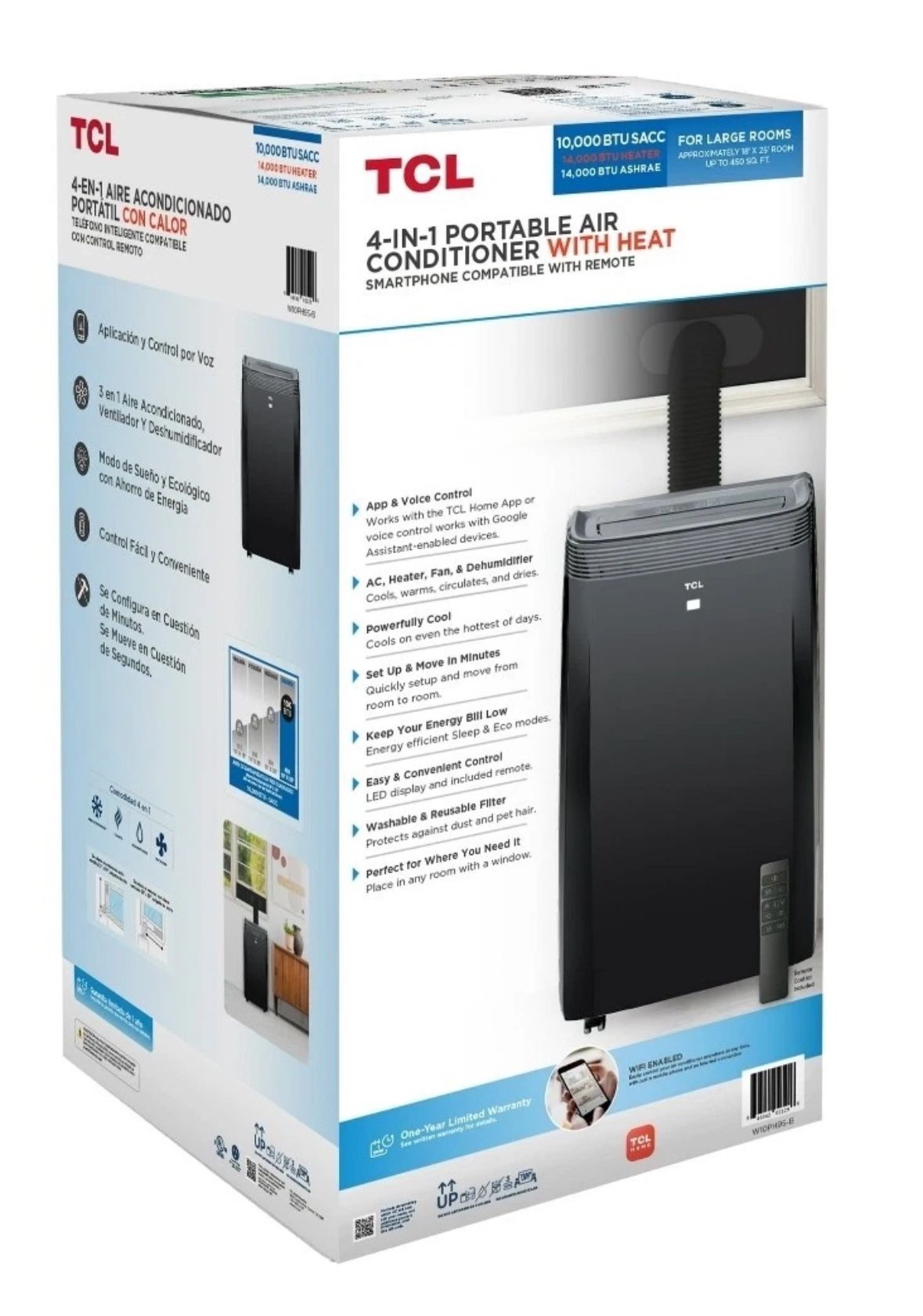 TCL 4-In-1 Portable Air Conditioner