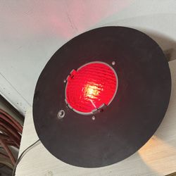 Railroad Lamp Red Light