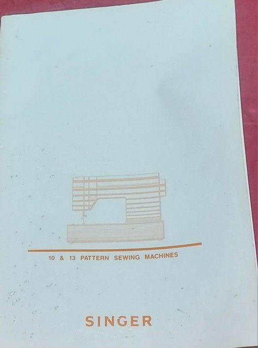 Singer Sewing Machine. Manuel Only For 9410 G
