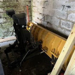 FISHER PLOW ALMOST BRAND NEW 