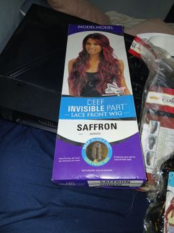 Model Model Saffron Deep Invisible Part Lace Front Wig