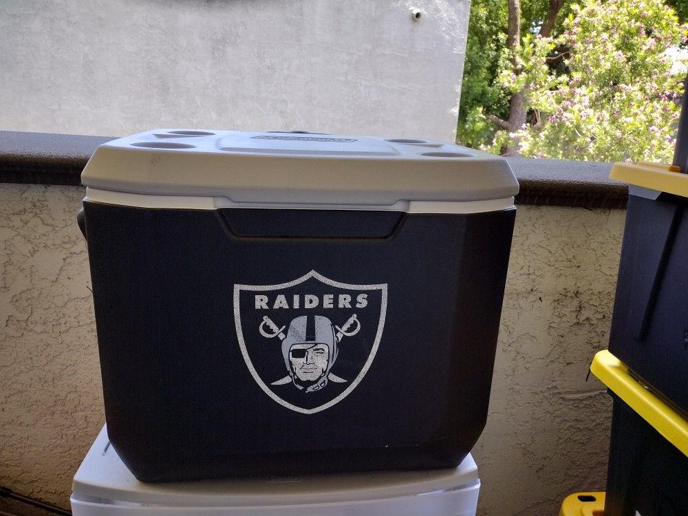 Oakland Raiders Rolling Cooler