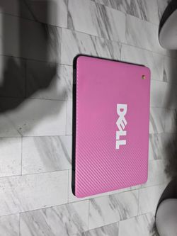 Pink Dell Chromebook unlocked