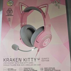 Razer Kraken Kitty V2 USB Wired RGB Headset
