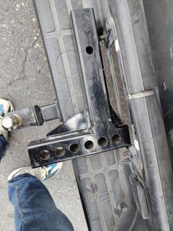 adjustable drop hitch