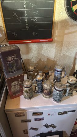 German beer stein lot