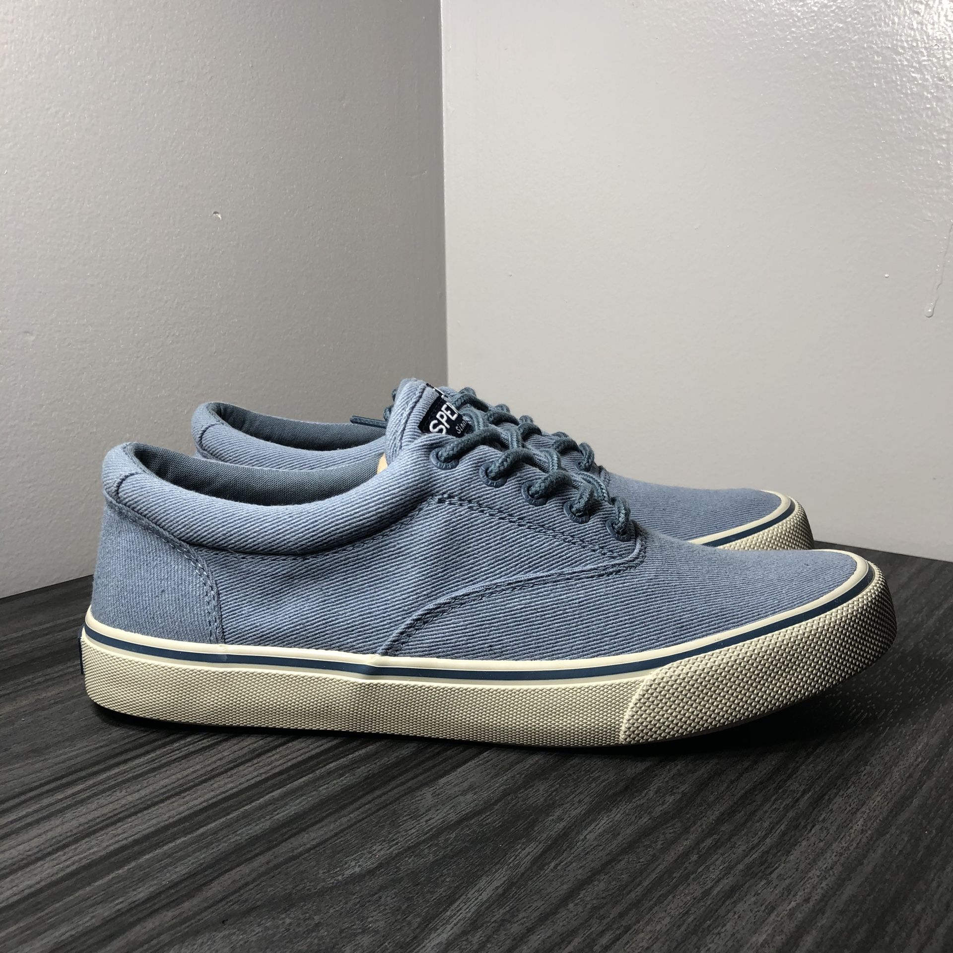 Sperry Top-Sider Striper II CVO Twill Men's Blue Sneaker