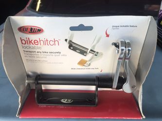 Delta cycle lockable bike hitch